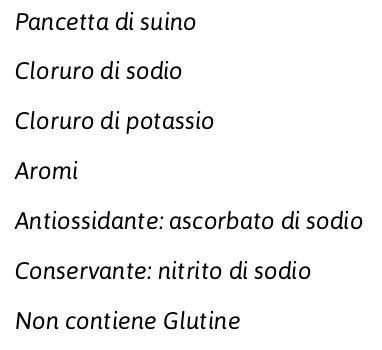 Vismara Coriandoli di Pancetta Dolce -30% di Sale*