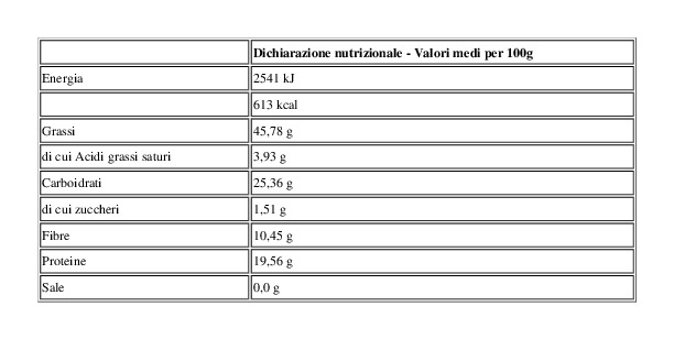 Colfiorito Natura Semi Tostati per Verdure Cotte e Crude