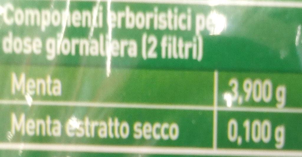 Sogni d'Oro Gli Infusi Menta 20 Filtri