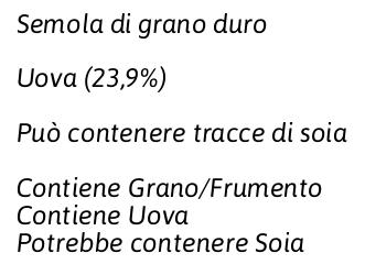 le Mantovanelle Pasta all'Uovo Nidi Catering Tagliatelle 4 3 x 1 Kg