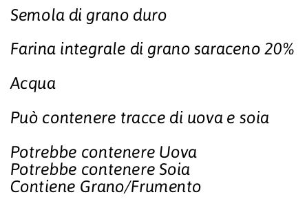 Moro Pennette con Grano Saraceno