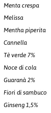 Pompadour Le Tisane Rigenerante con Tè Verde, Guaranà e Ginseng 15 Bustine