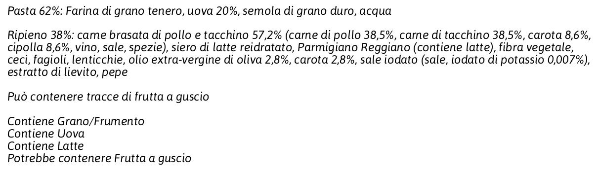 Fini Gusto & Benessere Tortelloni Delicati di Carne Bianca