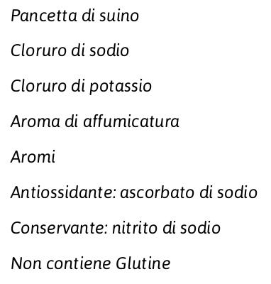 Vismara Coriandoli di Pancetta Affumicata -30% di Sale*