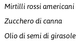 Noberasco Tutti Pazzi per il Cranberry