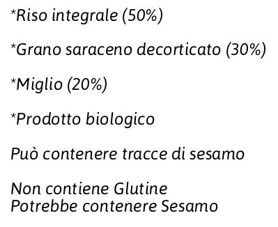 Sarchio Senza Glutine Riso Integrale e Cereali