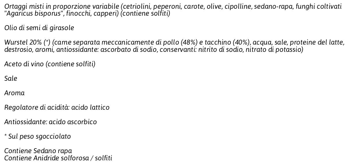 Polli Risopiù con Wurstel Insalata per Riso 2 x 290 g