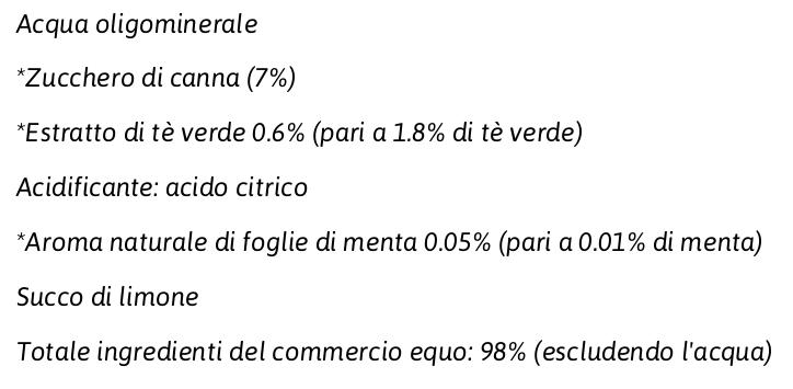 Altromercato Friotè Tè Verde e Menta