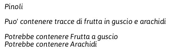 Life Frutta Secca Pinoli