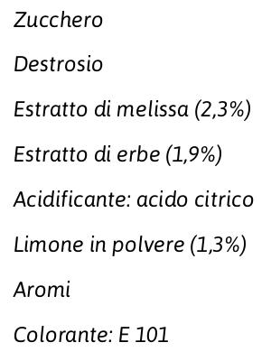 Pompadour Preparato per Tisana alla Melissa Limoncella Istantaneo