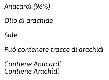 Mister Nut Anacardi Tostati & Salati 1,75 Kg