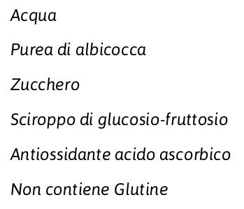 Valfrutta Albicocca Succo e Polpa