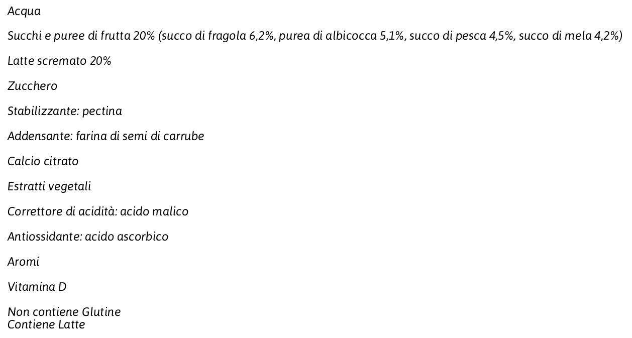 Santal Fruttalat Mix Frutta alla Fragola e Latte