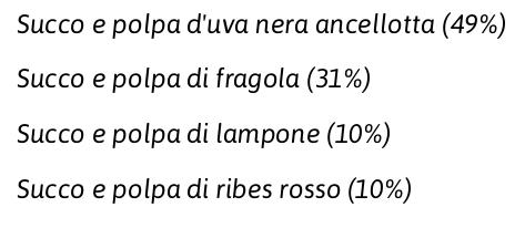 Macè Spremuta di Frutti Rossi