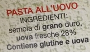 la Pasta di Camerino Garganelli All' Uovo