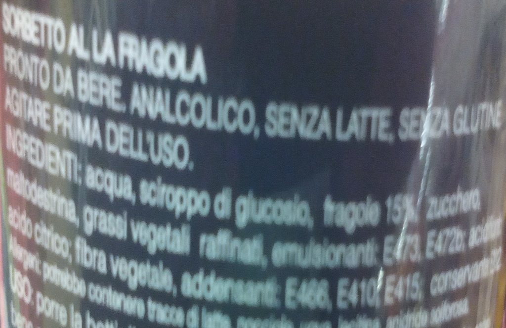 Nexus Il Sorbetto alla Fragola