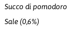 Pago Succo Pomodoro 100%, Bottiglia Vetro Monodose 20 Cl x 24