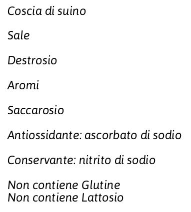 Franchi Senz'altro Prosciutto Cotto di Alta Qualità