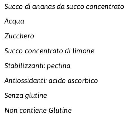 Pago Succo di Frutta, Ananas Nettare, Bottiglia Pet Monodose 20 Cl