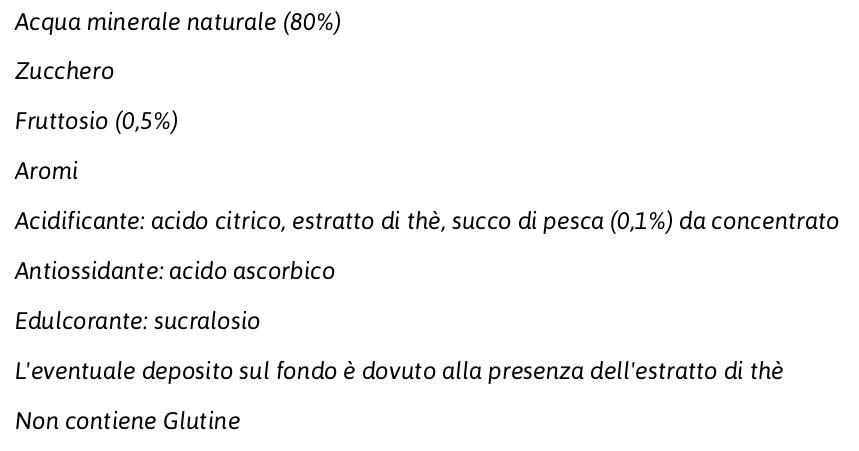 San Benedetto Thè Pesca 6 x 1 l