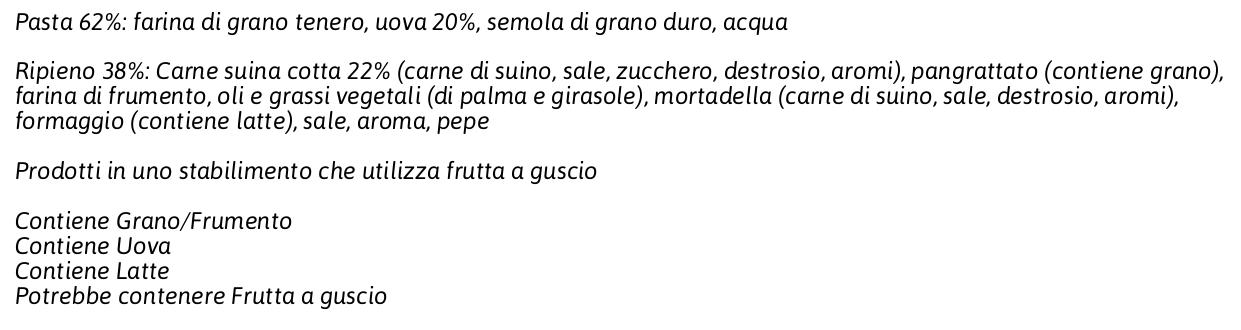 Fini Gli Autentici Tortelloni alla Carne