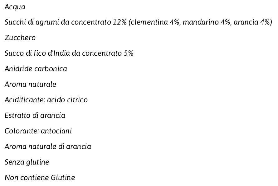 San Pellegrino Agrumi di Calabria & Fichi d'India di Sicilia