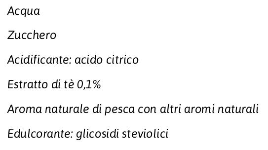 Nestea , Bevanda Analcolica di Tè Gusto Pesca 24 x 25cl