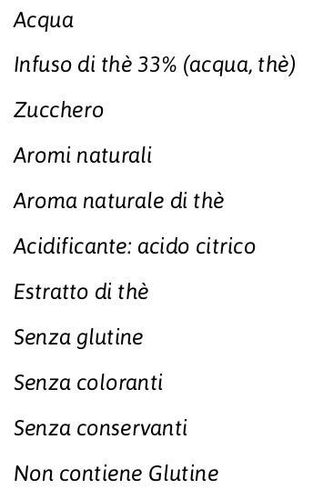 Beltè Nero , Bevanda Analcolica di Thè Nero 50cl x 12