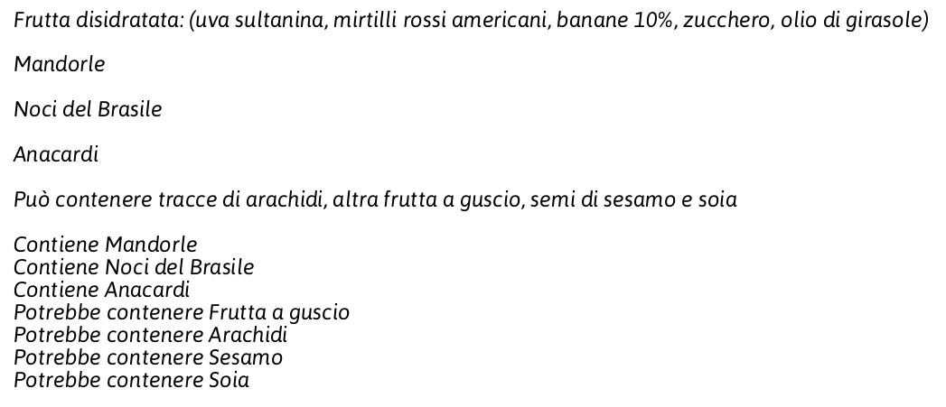 Noberasco Frutta Mix Banane Morbide