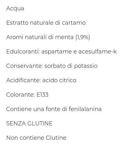 Dilmoor Menta senza Zucchero Preparato per Bevande