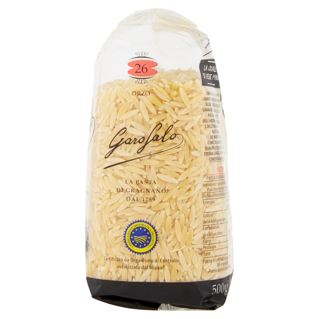 Garofalo Orzo No. 26 Pasta di Gragnano Igp