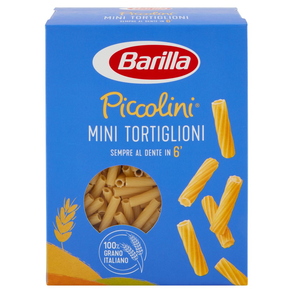 Barilla Piccolini Grano Italiano Mini Tortiglioni | Everli