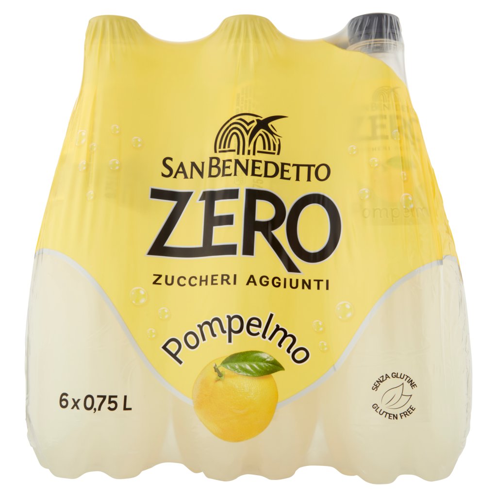 San Benedetto Pompelmo  Zero 0,75 l Pet X6