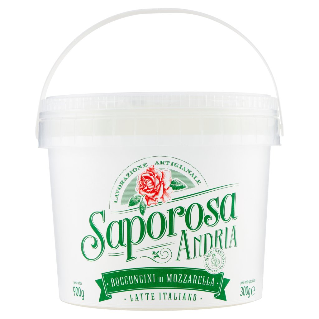 Saporosa Andria Bocconcini di Mozzarella 300 g