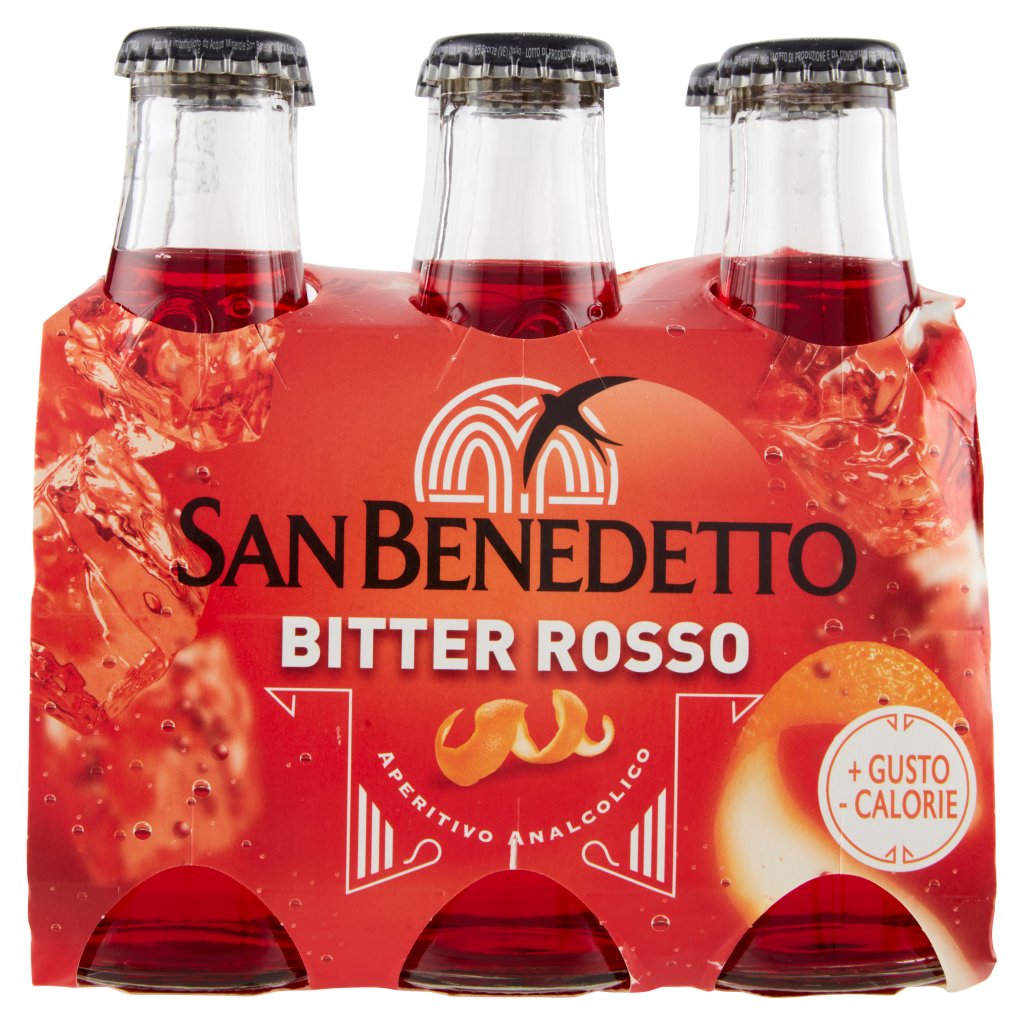 San Benedetto Bitter Rosso 0,10 l Ow X6 | Everli