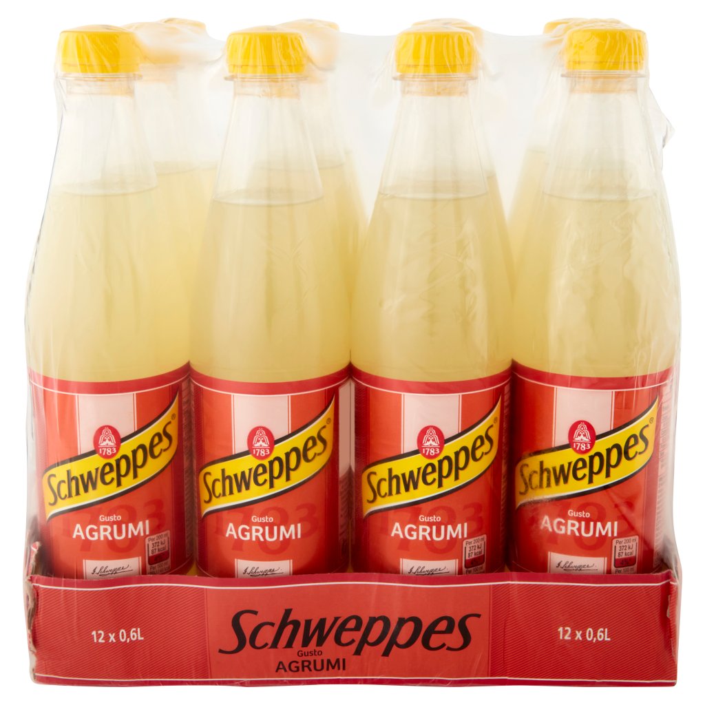 Schweppes Agrumi 0,60 l Pet X12