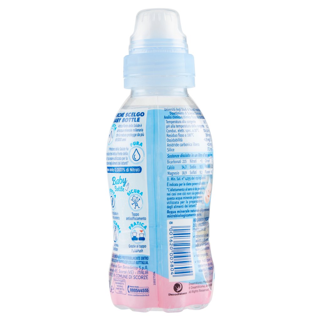 San Benedetto Acqua Minerale  Baby Bottle Naturale 0,25l
