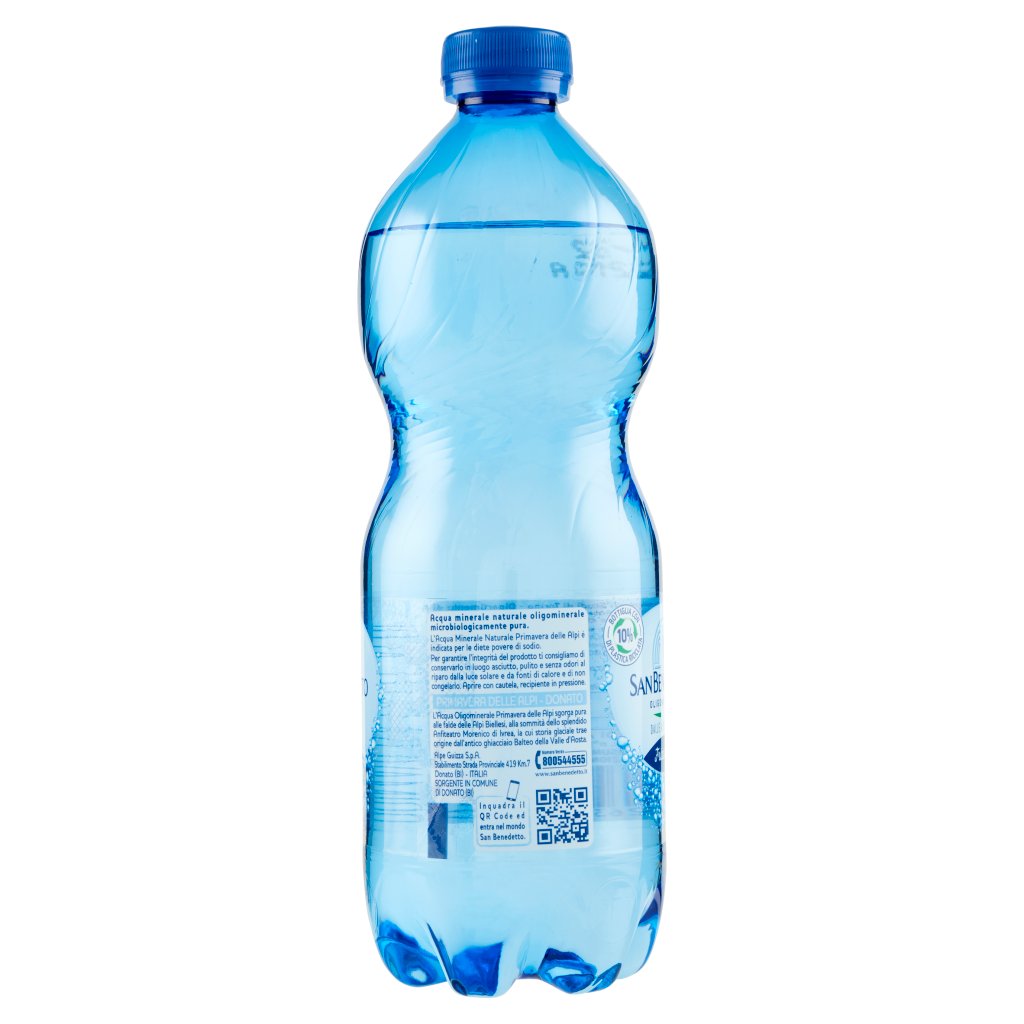 San Benedetto Acqua Minerale  dalle Alpi Biellesi Frizzante 0,5l