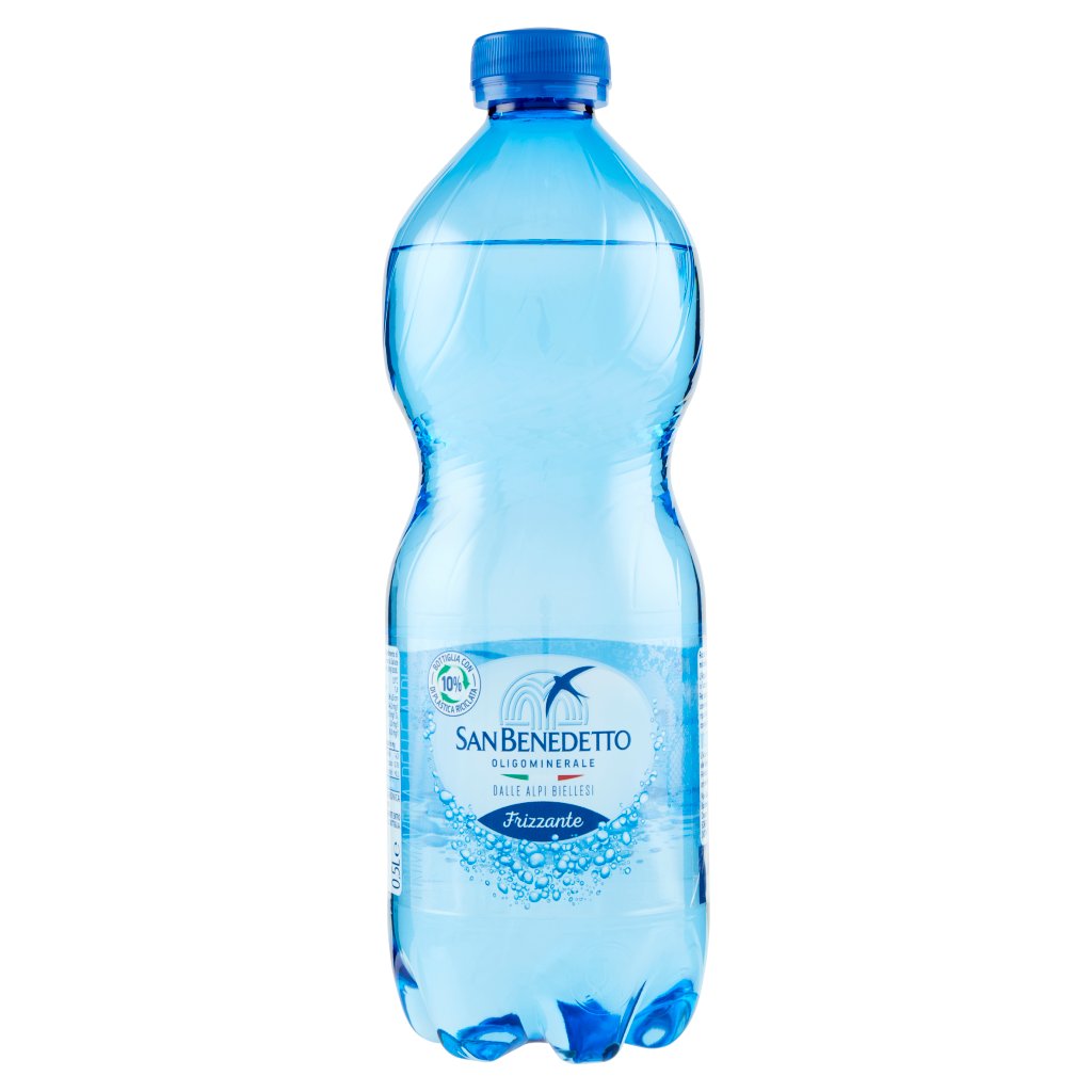 San Benedetto Acqua Minerale  dalle Alpi Biellesi Frizzante 0,5l