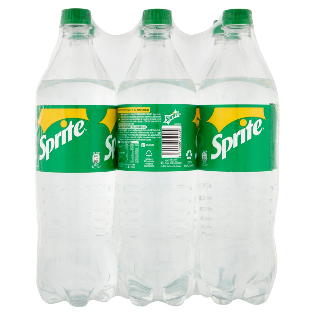 Sprite Sprite, Bibita Gassata 1 Lt X6 (Pet)