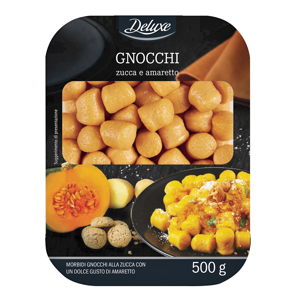 Deluxe Gnocchi con Zucca e Amaretto