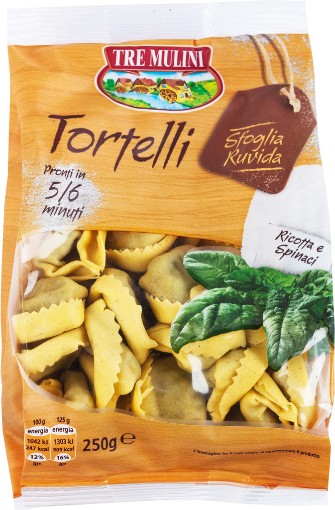 Tre Mulini Tortelloni Ricotta e Spinaci Sfoglia Ruvida | Everli