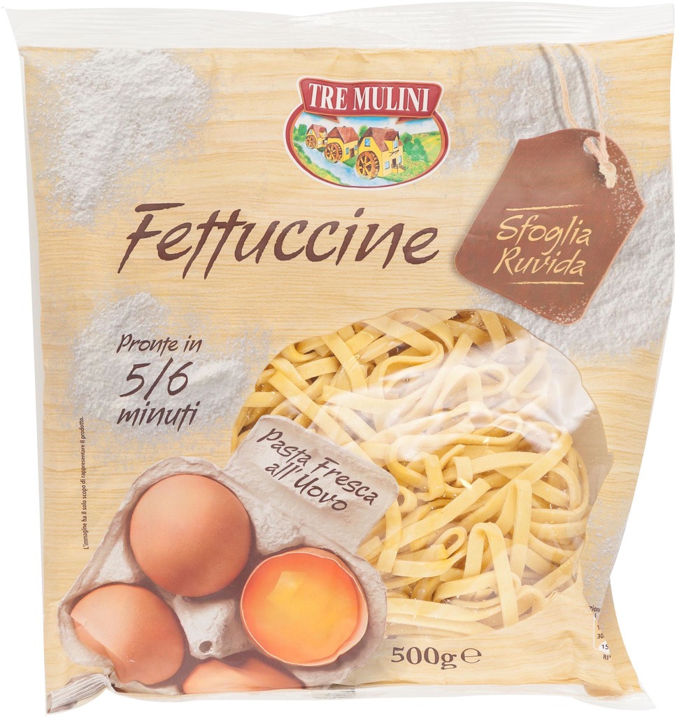 Tre Mulini Fettuccine Fresche all'Uovo