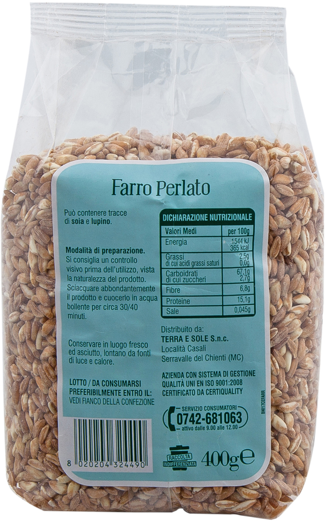 Nuova Terra Farro Perlato