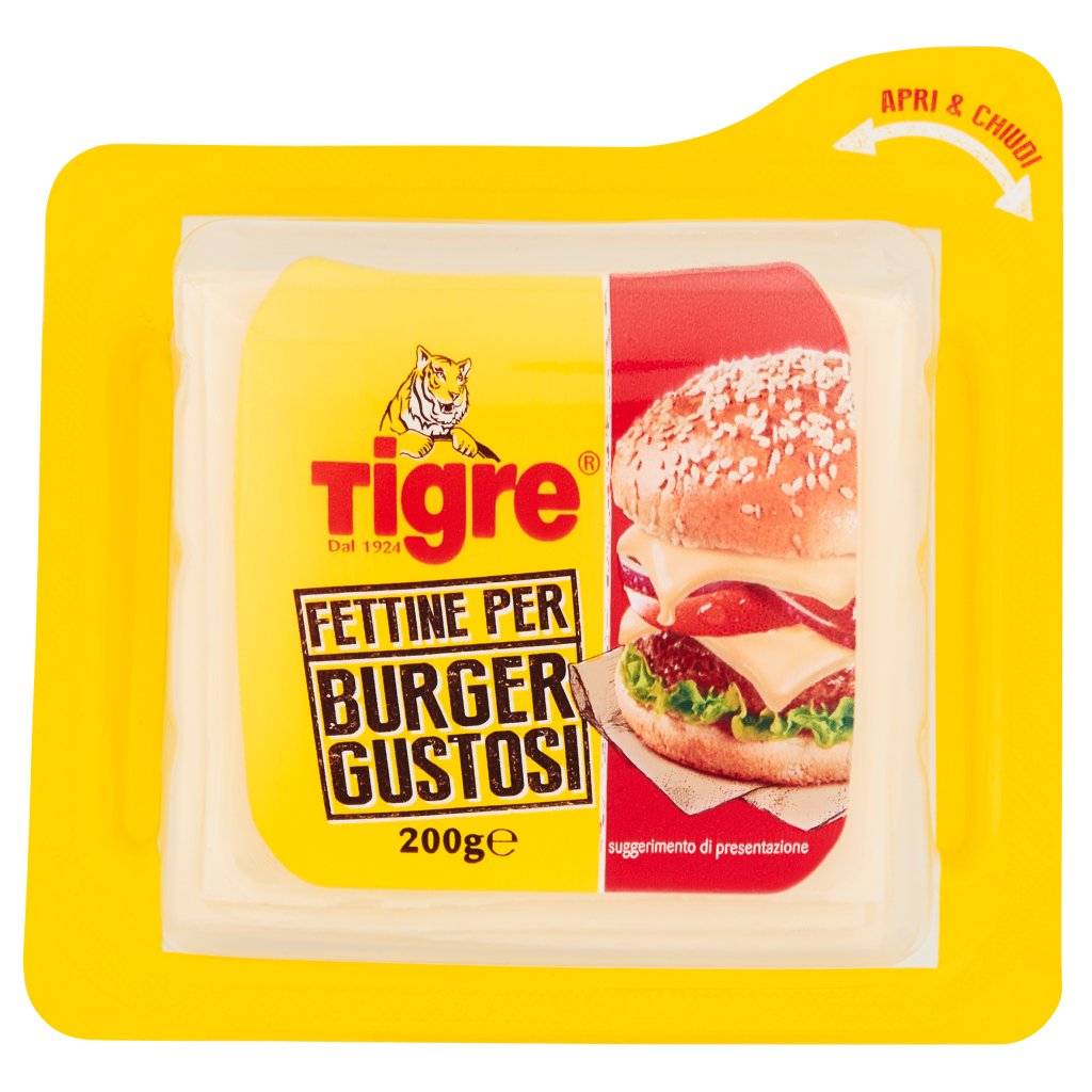 Tigre Fettine per Burger Gustosi