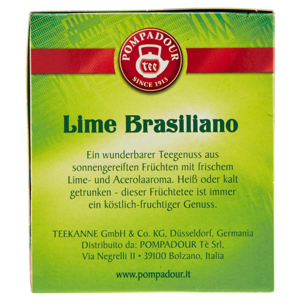 Pompadour Lime Brasiliano 10 Bustine