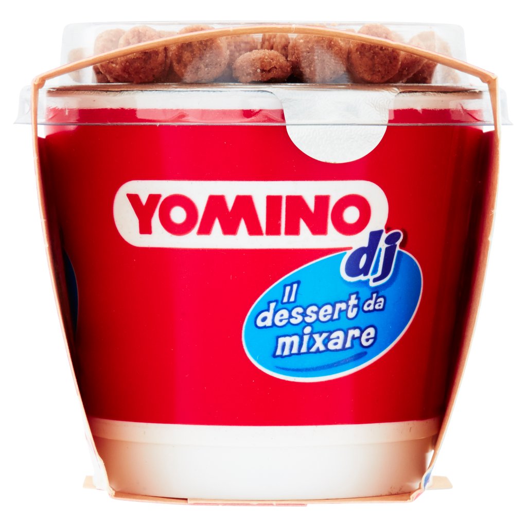 Yomino Dj Dessert al Fiordilatte e Biscottini al Cacao 2 x 100 g