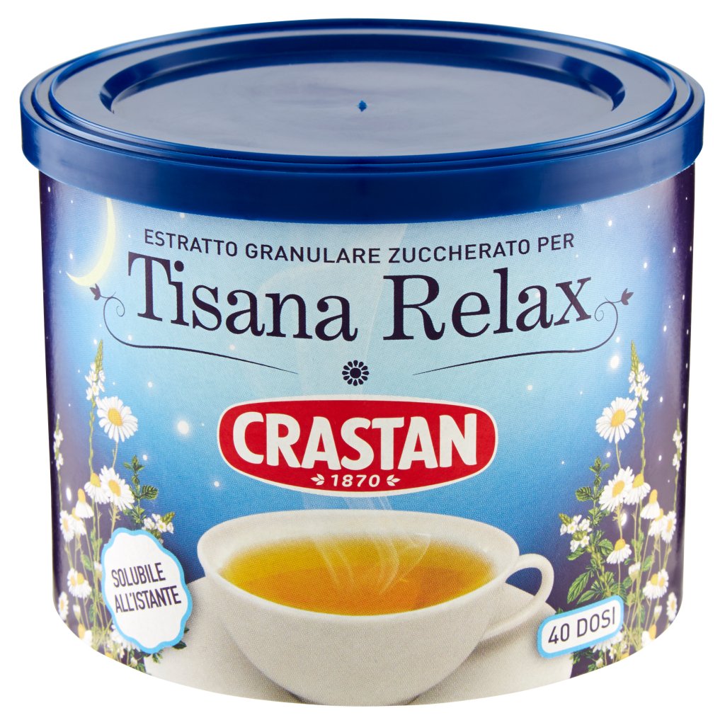 Crastan Estratto Granulare Zuccherato per Tisana Relax