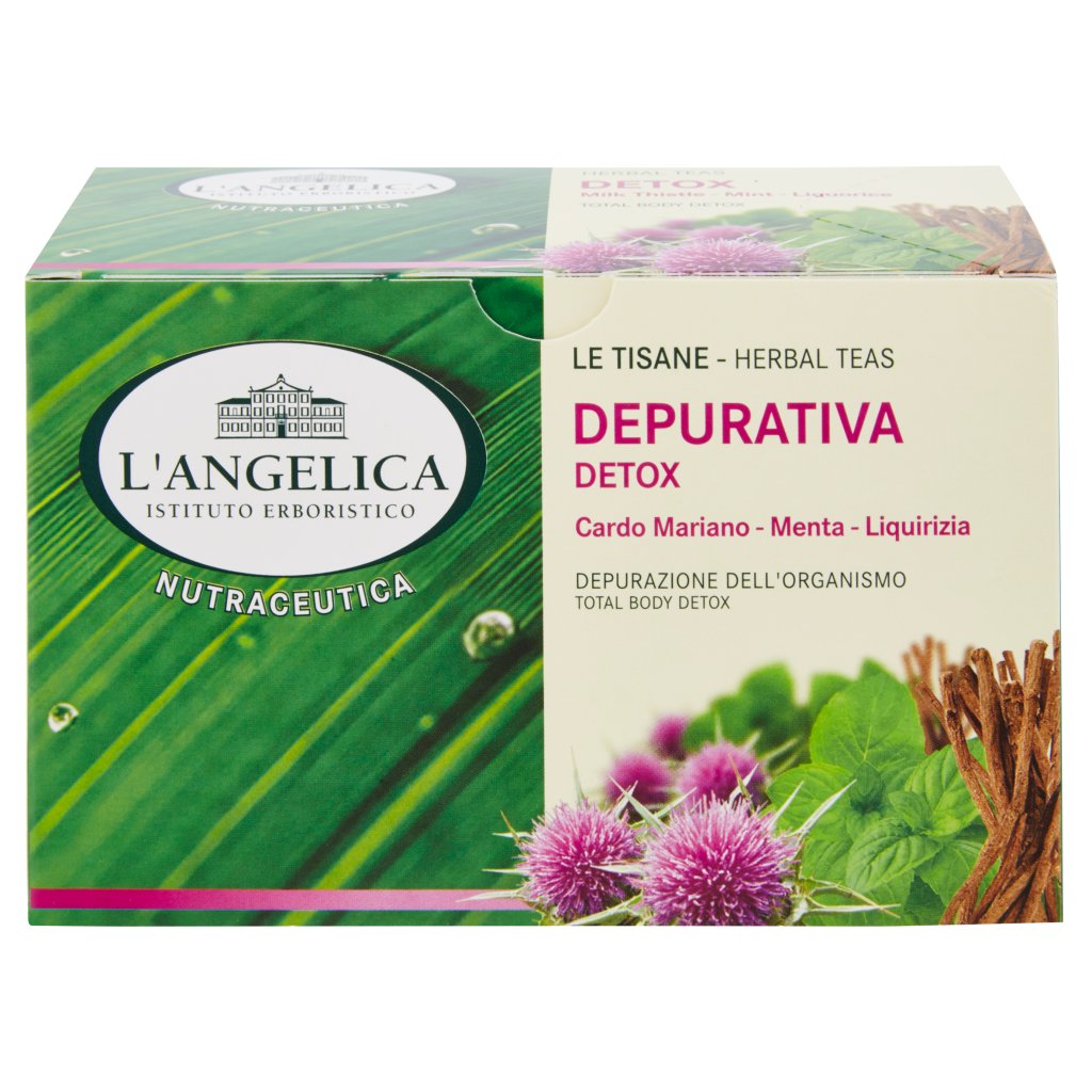 L'Angelica Nutraceutica le Tisane Depurativa Detox 20 Filtri Supermercato24