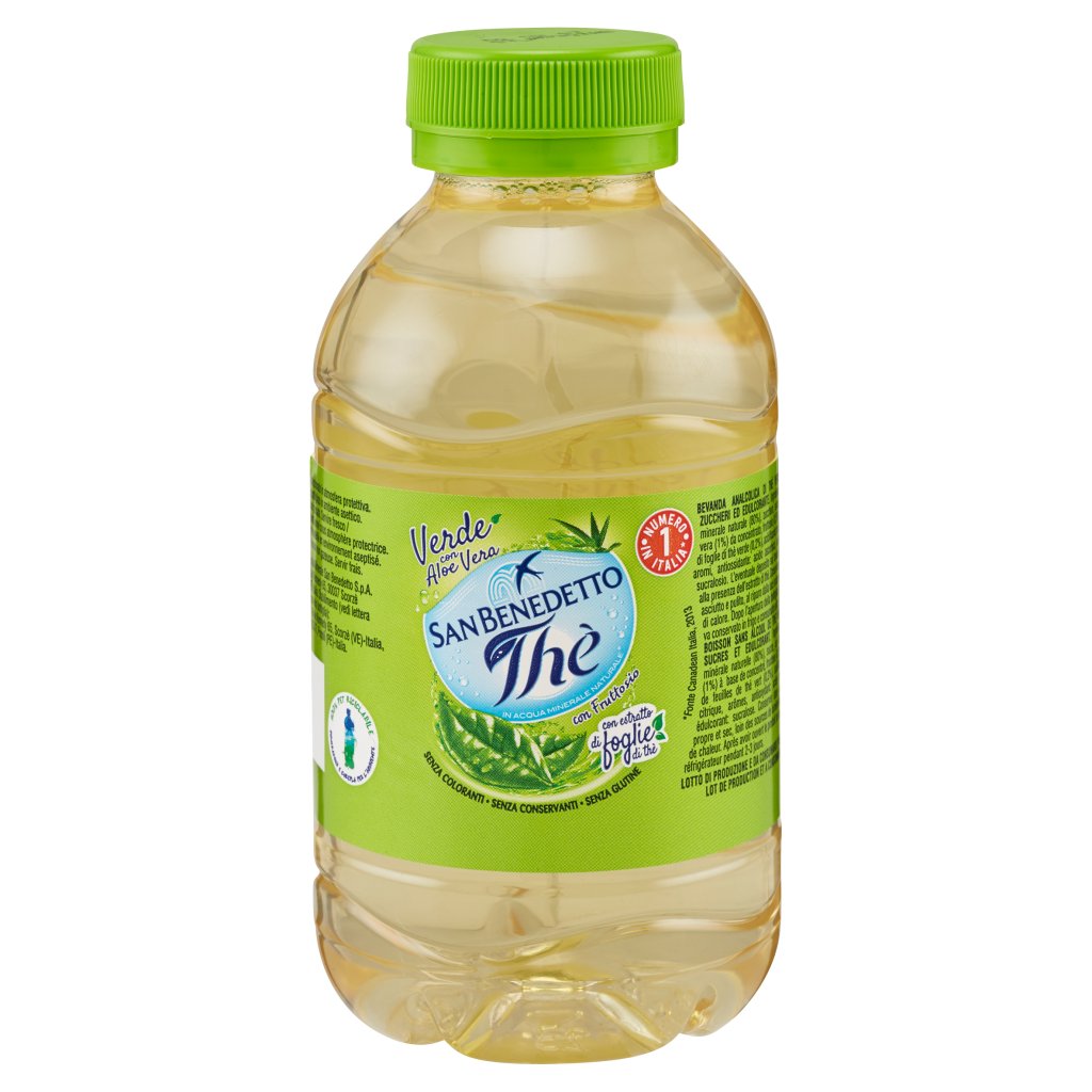 San Benedetto Thè Verde con Aloe Vera 0,33 l